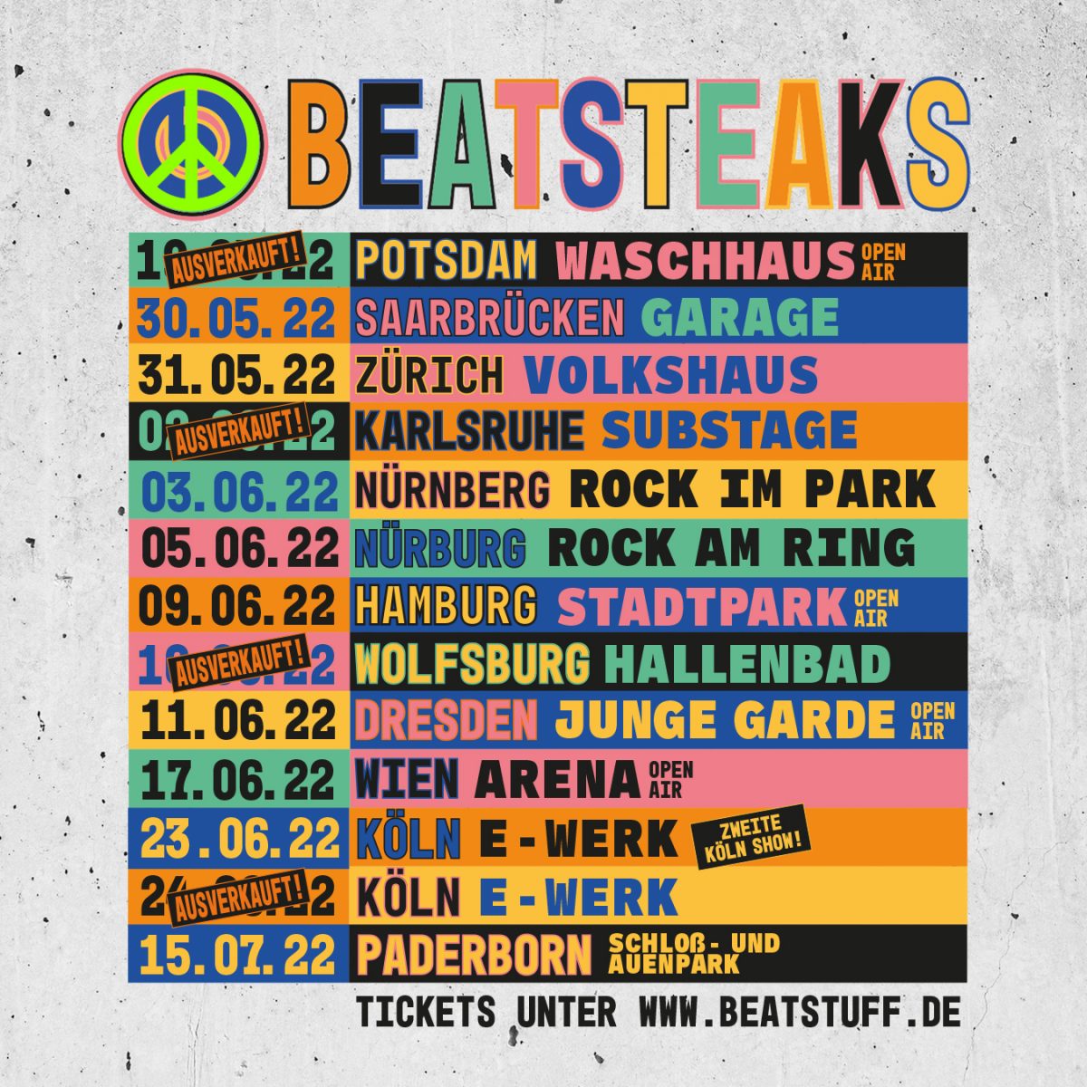 beatsteaks tour 2023 hamburg